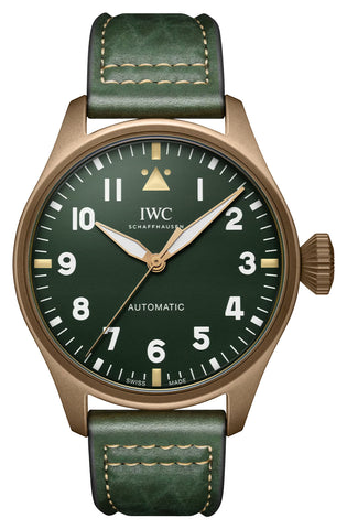 update alt-text with template Watches - Mens-IWC-IW329702-40 - 45 mm, Big Pilot, bronze case, green, IWC, leather, mens, menswatches, product_ContactUs, round, rpSKU_IW378002, rpSKU_IW378004, rpSKU_IW501015, rpSKU_IW510103, rpSKU_IW510106, swiss automatic, watches-Watches & Beyond