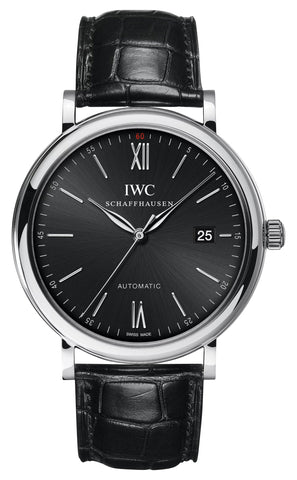 update alt-text with template Watches - Mens-IWC-IW356502-35 - 40 mm, 40 - 45 mm, black, date, IWC, leather, mens, menswatches, Portofino, product_ContactUs, round, rpSKU_IW326906, rpSKU_IW329005, rpSKU_IW356501, rpSKU_IW356527, rpSKU_IW387903, stainless steel case, swiss automatic, watches-Watches & Beyond