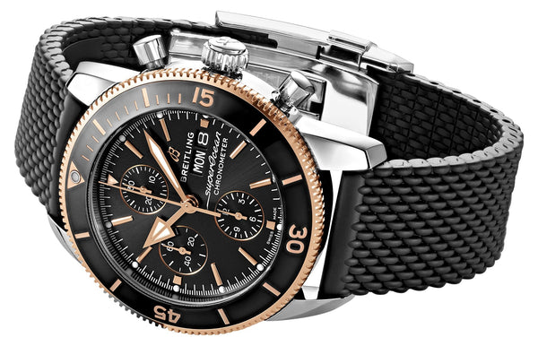 BREITLING 金属ベルト 専用ケース付き 付属完備】BREITLING ブライトリング クロノマット