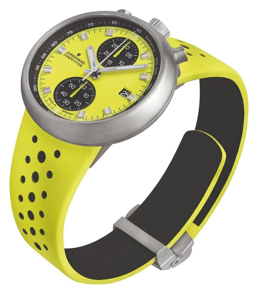 Limited Edition Junghans 1972 Competition FIS Lemon Automatic Chronogr