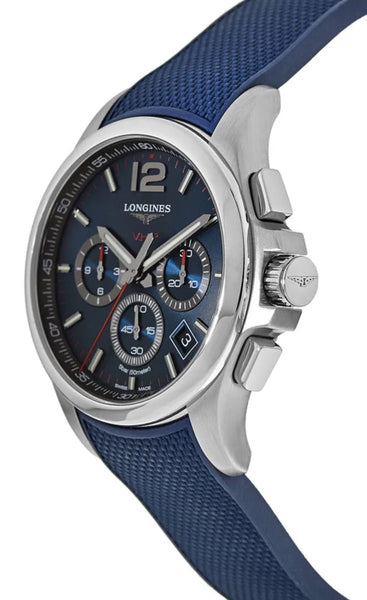 CONQUEST CHRONOGRAPH Automatic, Stainless Steel And Ceramic