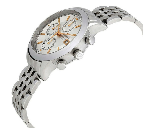 Maurice Lacroix Les Classiques Automatic Chronograph Mens Watch Silver