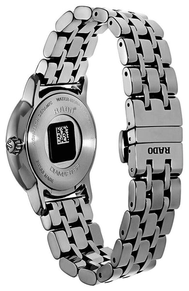 Rado DiaMaster Mini R14064707 Ceramic Womens Watch Deployment Clasp An