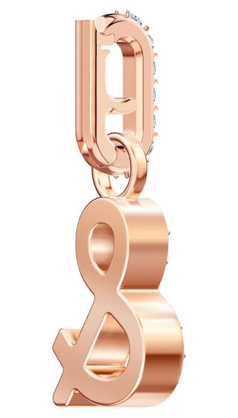 SWAROVSKIチャーム Infinite バッグチャーム, インフィニティとハート, ホワイト