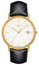 Watches - Mens-Tissot-T922.410.16.011.00-35 - 40 mm, leather, mens, menswatches, new arrivals, round, swiss quartz, T-Gold, Tissot, watches, white, yellow gold case-Watches & Beyond