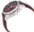 Watches - Mens-Hamilton-H43516871-12-hour display, 40 - 45 mm, Broadway, burgundy, chronograph, date, day, Hamilton, leather, mens, menswatches, red, stainless steel case, swiss automatic, tachymeter, watches-Watches & Beyond