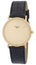Watches - Mens-Longines-L48026322-30 - 35 mm, gold-tone, leather, Longines, mens, menswatches, Presence, round, swiss quartz, watches, yellow gold case-Watches & Beyond