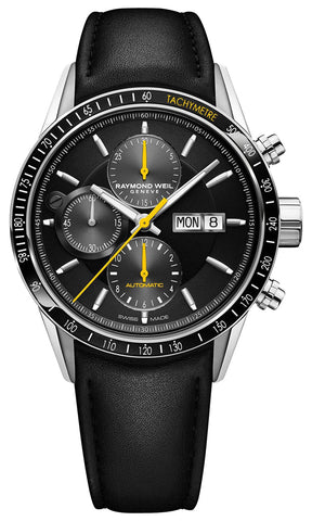 update alt-text with template Watches - Mens-Raymond Weil-7731-SC1-20121-12-hour display, 40 - 45 mm, black, chronograph, date, day, Freelancer, leather, mens, menswatches, new arrivals, Raymond Weil, round, rpSKU_7730-ST-20021, rpSKU_7730-STC-20021, rpSKU_7731-SC3-65521, rpSKU_7740-STC-30001, rpSKU_H43516871, seconds sub-dial, stainless steel case, swiss automatic, tachymeter, watches-Watches & Beyond