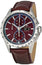 Watches - Mens-Hamilton-H43516871-12-hour display, 40 - 45 mm, Broadway, burgundy, chronograph, date, day, Hamilton, leather, mens, menswatches, red, stainless steel case, swiss automatic, tachymeter, watches-Watches & Beyond