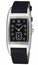 Watches - Mens-Longines-L26944533-25 - 30 mm, BelleArti, black, leather, Longines, men, mens, menswatches, rectangle, satin, seconds sub-dial, stainless steel case, swiss quartz, watches-Watches & Beyond