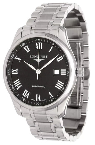 update alt-text with template Watches - Mens-Longines-L28934516-40 - 45 mm, black, date, Longines, Master Collection, mens, menswatches, new arrivals, round, rpSKU_L27934516, rpSKU_L27934716, rpSKU_L28594516, rpSKU_L29104516, rpSKU_L29204517, stainless steel band, stainless steel case, swiss automatic, watches-Watches & Beyond