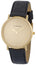 Watches - Mens-Longines-L48246322-35 - 40 mm, gold-tone, leather, Longines, mens, menswatches, Presence, round, swiss quartz, watches, yellow gold case-Watches & Beyond