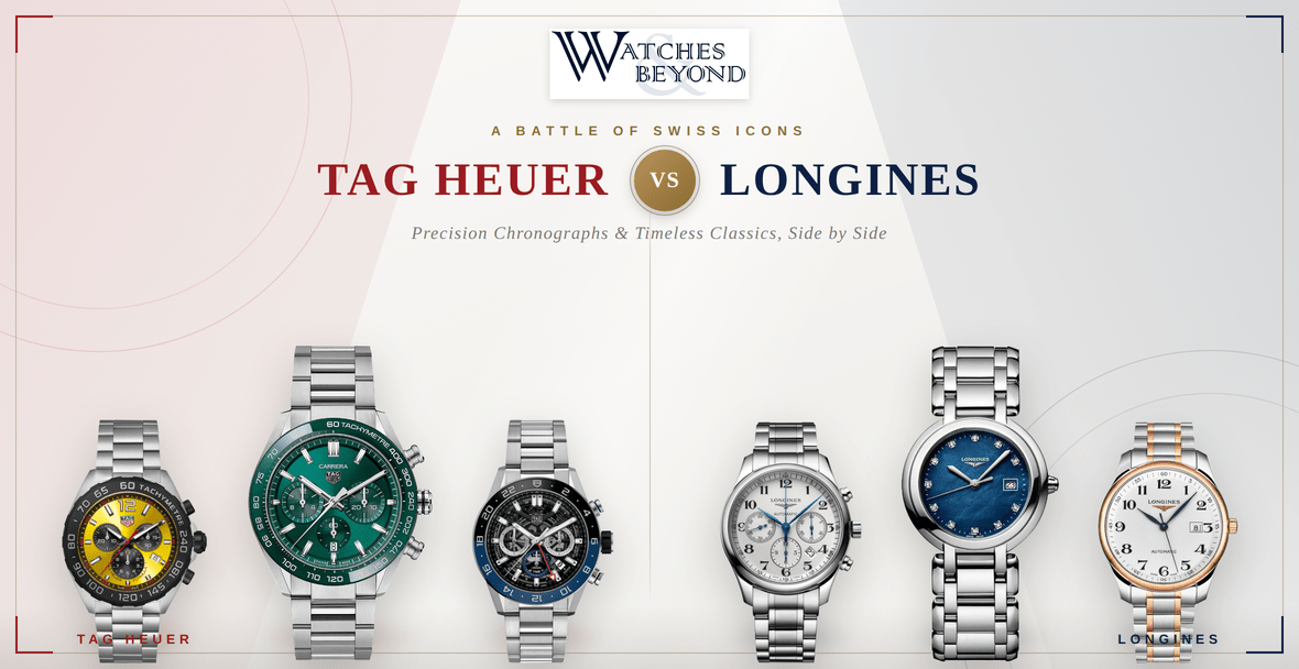 TAG Heuer vs. Longines: Which Luxury Watch Should You Choose?