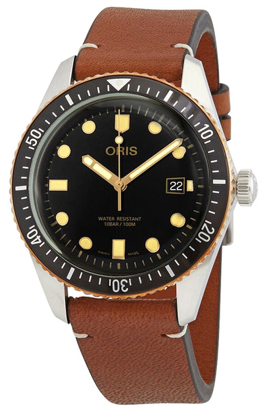 update alt-text with template Watches - Mens-Oris-733 7720 4354-LS-40 - 45 mm, black, date, Divers Sixty-Five, leather, mens, menswatches, new arrivals, Oris, round, rpSKU_733 7707 4354-LS, rpSKU_733 7707 4355-LS, rpSKU_733 7707 4356-LS, rpSKU_733 7707 4357-LS, rpSKU_733 7720 4051-LS, stainless steel case, swiss automatic, uni-directional rotating bezel, watches-Watches & Beyond