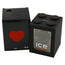 Ice-Watch Ice-Love Polyamide & Silicone Womens Black Heart Watch LO.BK.B.S.11