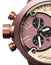 Welder by U-Boat K29 Triple Time Zone Chronograph Camouflage Strap Brown Steel Mens Sport Watch K29-8005