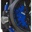 Welder by U-boat K35 Oversize Chronograph Black/Blue Dial Date Black PVD Steel Black Rubber Strap Mens Watch K35-2503