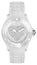 Ice-Watch Ice-Love Polyamide & Silicone Womens White Heart Watch LO.WE.B.S.10