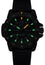 Luminox Master Carbon SEAL Automatic CARBONOX+ Black Dial Red Rubber Strap Day/Date Divers Mens Watch XS.3875