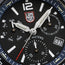 Luminox Pacific Diver Chronograph Stainless Steel Black Dial Blue Rubber Strap Day/Date Divers Quartz Mens Watch XS.3143