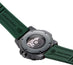 Luminox Master Carbon SEAL Automatic CARBONOX+ Black Dial Green Rubber Strap Day/Date Divers Mens Watch XS.3877