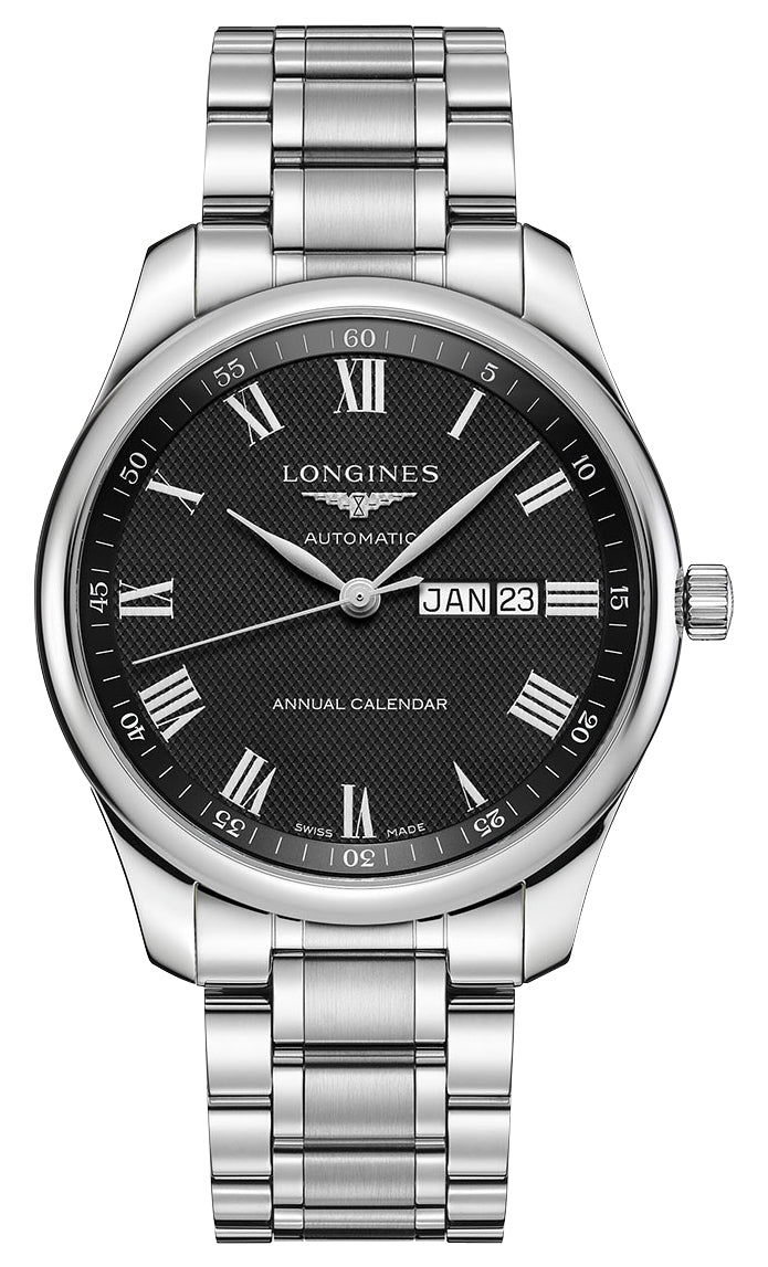update alt-text with template Watches - Mens-Longines-40 - 45 mm,black,date,Longines,Master Collection,mens,menswatches,month,new arrivals,round,rpSKU_L27084783,rpSKU_L27554517,rpSKU_L27554776,rpSKU_L29084783,rpSKU_L29104926,stainless steel band,stainless steel case,swiss automatic,watches-Watches & Beyond