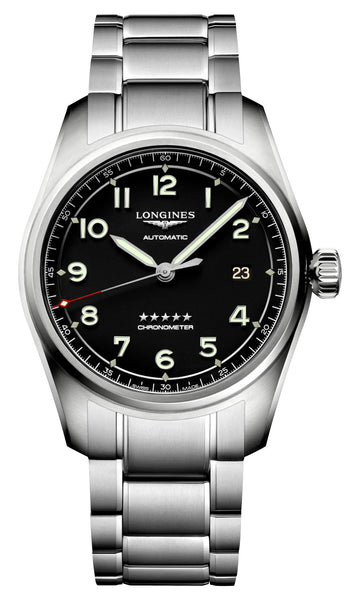 update alt-text with template Watches - Mens-Longines-35 - 40 mm,40 - 45 mm,black,COSC,date,interchangeable band,leather,Longines,mens,menswatches,new arrivals,round,rpSKU_L38104739,rpSKU_L38114530,rpSKU_L38114539,rpSKU_L38114739,rpSKU_L38114939,Spirit,stainless steel band,stainless steel case,swiss automatic,watches-Watches & Beyond