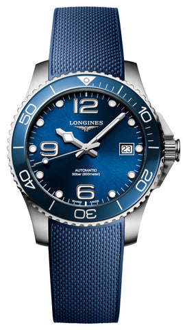update alt-text with template Watches - Mens-Longines-35 - 40 mm,blue,date,divers,HydroConquest,Longines,mens,menswatches,new arrivals,round,rpSKU_L37414966,rpSKU_L37804569,rpSKU_L37834766,rpSKU_L38014766,rpSKU_L38014966,rubber,stainless steel case,swiss automatic,uni-directional rotating bezel,watches-Watches & Beyond