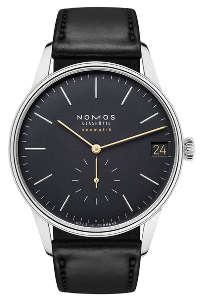 update alt-text with template Watches - Mens-NOMOS Glashutte-40 - 45 mm,black,date,german automatic,leather,mens,menswatches,new arrivals,NOMOS Glashutte,Orion,round,rpSKU_1101,rpSKU_135,rpSKU_175,rpSKU_346,rpSKU_602,seconds sub-dial,stainless steel case,watches-Watches & Beyond