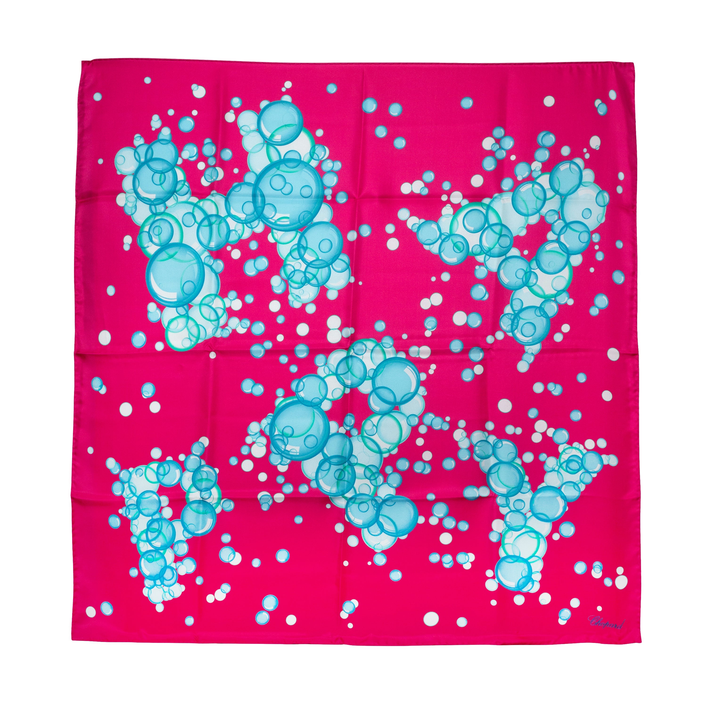 update alt-text with template Scarf-Chopard-accessories,Chopard,Chopard accessories,Chopard scarves,Happy Bubbles,new arrivals,pink,scarves,twill silk,womens-Watches & Beyond