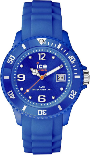 Ice-Watch Ice-Forever Sili Collection Polyamide & Silicone Unisex Blue Watch Date SI.BE.U.S.09