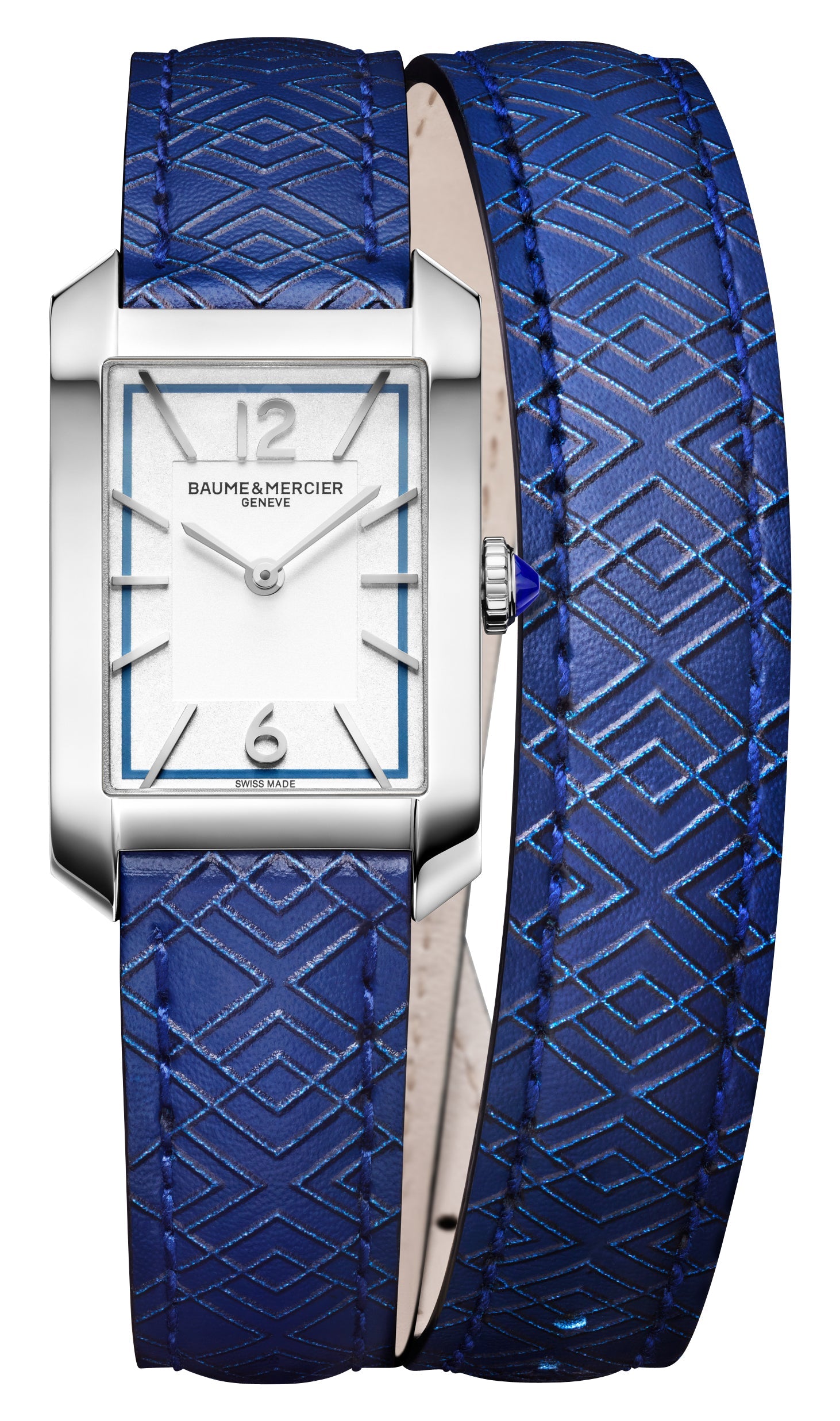 update alt-text with template Watches - Womens-Baume & Mercier-20 - 25 mm,30 - 35 mm,Baume & Mercier,Hampton,leather,new arrivals,rectangle,rpSKU_1015.1CE,rpSKU_1015.1GN,rpSKU_L55124712,rpSKU_L5512471B,rpSKU_L57574738,silver-tone,stainless steel case,swiss quartz,watches,womens,womenswatches-Watches & Beyond