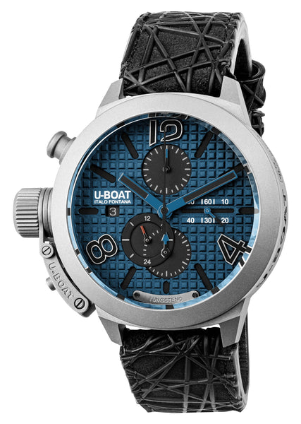 update alt-text with template Watches - Mens-U-Boat-24-hour display,40 - 45 mm,45 - 50 mm,blue,chronograph,Classico,date,leather,mens,menswatches,new arrivals,round,rpSKU_3002,rpSKU_3004,rpSKU_3005,rpSKU_8807,rpSKU_9568,rubber,seconds sub-dial,special / limited edition,swiss automatic,titanium case,U-Boat,watches-Watches & Beyond