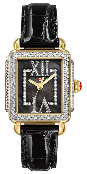 update alt-text with template Watches - Womens-Michele-25 - 30 mm,30 - 35 mm,black,Deco,diamonds / gems,leather,Michele,mother-of-pearl,new arrivals,rectangle,rpSKU_MWW06D000171,rpSKU_MWW06D000172,rpSKU_MWW06G000001,rpSKU_MWW06G000048,rpSKU_MWW33B000003,swiss quartz,two-tone case,watches,womens,womenswatches-Watches & Beyond