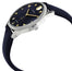 Gucci G-Timeless Automatic Stainless Steel Blue Dial Blue Leather Strap Unisex Watch YA126347