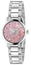 Gucci G-Timeless Stainless Steel Pink Mother-Of-Pearl Dial Quartz Womens Watch YA1265013
