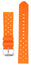 TAG Heuer Formula 1 Orange Rubber Strap 21.5 mm BT0729