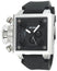 Welder by U-Boat K25 Chronograph Square Black Dial Date Interchangeable Rubber/Leather Straps Mens Sport Watch K25-4200