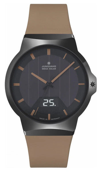 update alt-text with template Watches - Mens-Junghans-40 - 45 mm,black,ceramic case,date,Force MEGA,Junghans,mens,menswatches,new arrivals,round,rpSKU_18/1002.00,rpSKU_18/1120.44,rpSKU_18/1401.00,rpSKU_18/1402.00,rpSKU_18/1527.00,rubber,solar,watches-Watches & Beyond