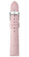 Michele 16mm Country Rose Pink Embossed Alligator Leather Strap MS16AA830683