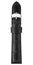 Michele 18mm Black Embossed Alligator Leather Strap MS18AA830001