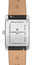 Frederique Constant Classics Carrée Small Seconds Stainless Steel Silver Dial Black Leather Strap Quartz Unisex Watch FC-235S2C6