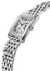 Frederique Constant Classics Carrée Small Seconds Stainless Steel Silver Dial Quartz Unisex Watch FC-235S2C6B