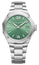 Baume & Mercier Riviera Stainless Steel Green Dial Date Quartz Womens Watch M0A10683