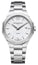 Baume & Mercier Riviera 73 Stainless Steel White Dial Date Quartz Mens Watch M0A10845