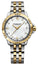 Raymond Weil Tango Classic Two-Tone Stainless Steel Mother-Of-Pearl Dial Diamonds Date Quartz Womens Watch 5960-STP-00995
