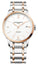 Baume & Mercier Classima Automatic 18K Rose Gold & Stainless Steel White Dial Date Diamonds Mens Watch M0A10456