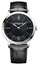Baume & Mercier Classima Stainless Steel Black Dial Black Leather Strap Date Quartz Mens Watch M0A10881