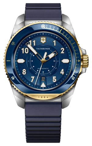 update alt-text with template Watches - Mens-Victorinox Swiss Army-242013-24-hour display, 40 - 45 mm, blue, date, divers, Journey 1884, mens, menswatches, new arrivals, round, rpSKU_241975, rpSKU_241978, rpSKU_241980.1, rpSKU_242009, rpSKU_242012, rubber, stainless steel case, swiss quartz, uni-directional rotating bezel, Victorinox Swiss Army, watches-Watches & Beyond