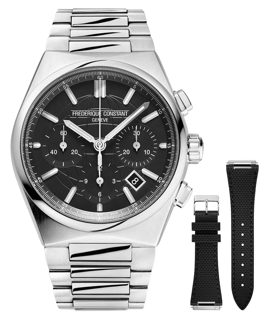 update alt-text with template Watches - Mens-Frederique Constant-FC-391B4NH6B-40 - 45 mm, black, chronograph, date, Frederique Constant, Highlife, interchangeable band, mens, menswatches, new arrivals, round, rpSKU_CAZ2012.BA0970, rpSKU_CBK2110.FC6266, rpSKU_FC-391SB4NH6B, rpSKU_FC-391WN4NH6, rpSKU_L27494520, rubber, seconds sub-dial, stainless steel band, stainless steel case, swiss automatic, watches-Watches & Beyond